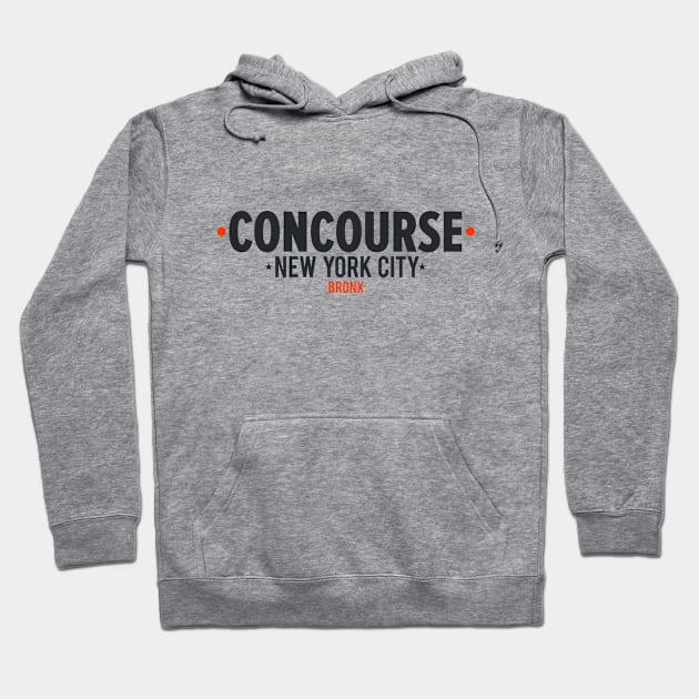 Concourse Bronx Emblem - NY Apparel Hoodie by Boogosh